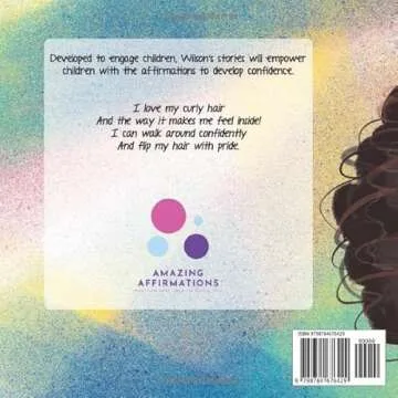 I Love My Curly Hair: An Early Reader Rhyming Story Book for Children to Help With Positive Self Tal...