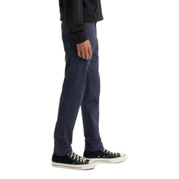 Levi's Men's Xx Standard Tapered Chino Pants (Also Available in Big & Tall), Navy Blazer-Stretch, 34W x 34L