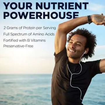 KAL Nutritional Yeast Powder, Fortified with B6, B12, Folic Acid and Other B Vitamins, Premium and Unsweetened, Great Nutty Flavor, Vegan, Gluten Free, Non-GMO, 60-Day Guarantee, 20 Servings, 6.3oz