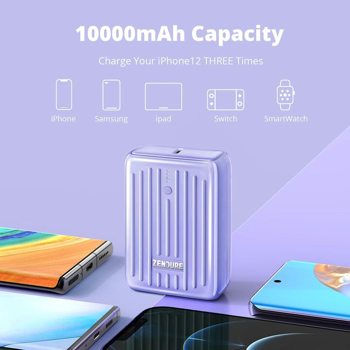 Zendure 10000mAh Supermini Power Bank - Quick Charge