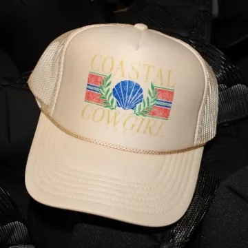 Coastal Cowgirl Trucker Hat for Summer Adventures