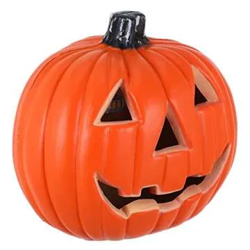 Toddmomy Halloween Light Up Jack-o Lantern for Parties