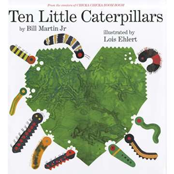 Ten Little Caterpillars: Delightful Rhymes and Colorful Illustrations for Kids' Learning