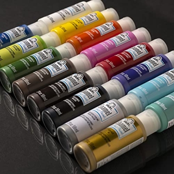FolkArt Enamel Acrylic Paint Set for Creative Projects