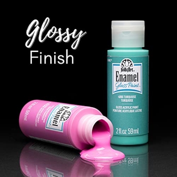 FolkArt Enamel Acrylic Paint Set for Creative Projects