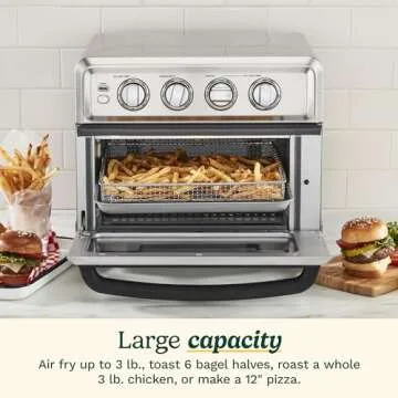 Cuisinart Air Fryer + Convection Toaster Oven, 8-1 Options