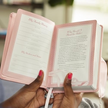 NKJV Simply Charming Bible Pink Edition for All Ages