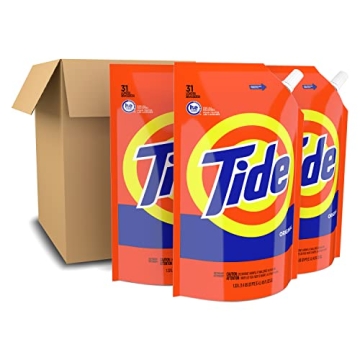 Tide Laundry Detergent Liquid Soap Pouches for Effective Cleaning