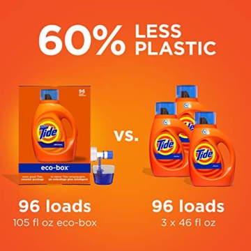 Tide Laundry Detergent Liquid Soap Pouches for Effective Cleaning