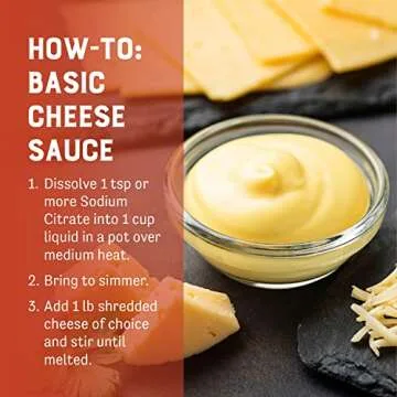 Judee’s Sodium Citrate 11.25 oz - 100% Non-GMO, Keto-Friendly - Gluten-Free and Nut-Free - Food Grade - Great for Molecular Gastronomy Cooking - Emulsifier for Cheese Sauce - Serves as Preservative