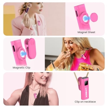 Linber Wireless Lavalier Microphone for iPhone Android