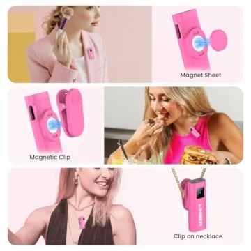 Linber Wireless Lavalier Microphone for iPhone Android