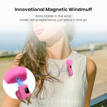 Linber Wireless Lavalier Microphone for iPhone Android