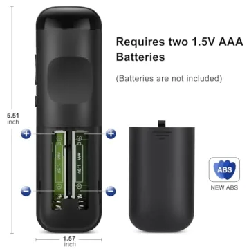 2 Replacement Remote Controls for Roku TVs