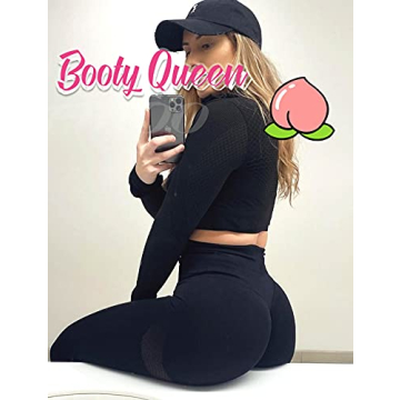 FITTOO Seamless Butt Lift Leggings for Women Gym Wear