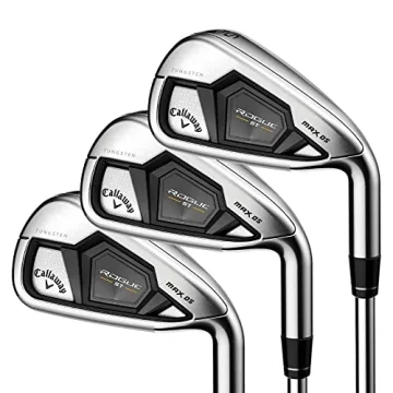 Callaway Rogue ST Max OS Iron Set: Fast, Forgiving Right-Hand Golf Irons