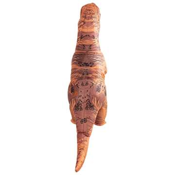 Rubies Fun Inflatable Original T-Rex Dinosaur Costume For Kids, For Themed Party and Halloween, Stan...