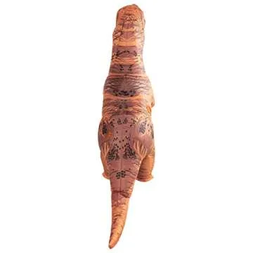 Rubies Fun Inflatable Original T-Rex Dinosaur Costume For Kids for Halloween and Parties
