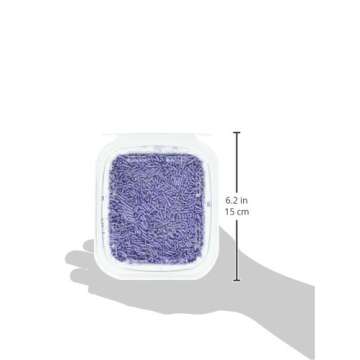 Oasis Supply, Cake Sprinkles (Jimmies) Edible Cake Topping 7 oz- Floral Lavender