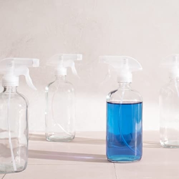 Youngever 16oz Glass Spray Bottles for Essential Oils & Cleaning