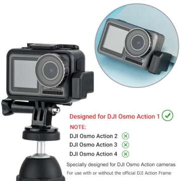 JJC USB-C 3.5mm Mic Adapter for DJI Osmo Action 1
