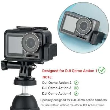 JJC USB-C 3.5mm Mic Adapter for DJI Osmo Action 1
