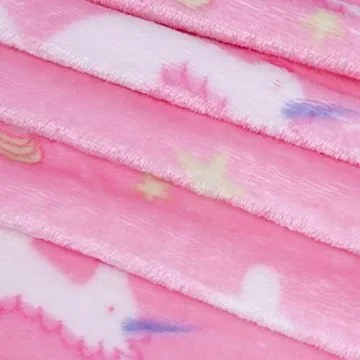 Wearable Unicorn Snuggie for Cozy Kids' Comfort