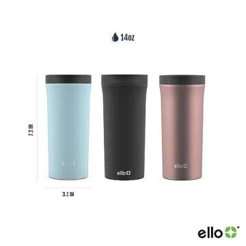 Ello Arabica 14oz Leak-Proof Travel Mug - Hot or Cold