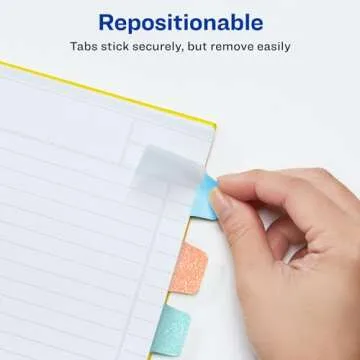 Avery Mini Ultra Tabs - Pastel Sparkle for Organization