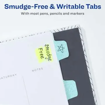 Avery Mini Ultra Tabs - Pastel Sparkle for Organization