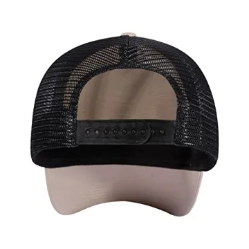 VIONLAN Adjustable American Flag Trucker Hat for Everyone