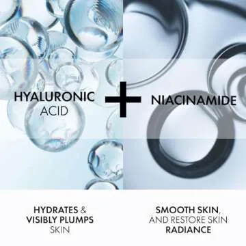 Vichy Minéral 89 Face Sunscreen SPF 30, Hydrating Daily Sunscreen For Face SPF 30, Hyaluronic Acid + Niacinamide + Squalane Oil, No White Cast Sunscreen, Oxybenzone Free, Travel Size Sunscreen
