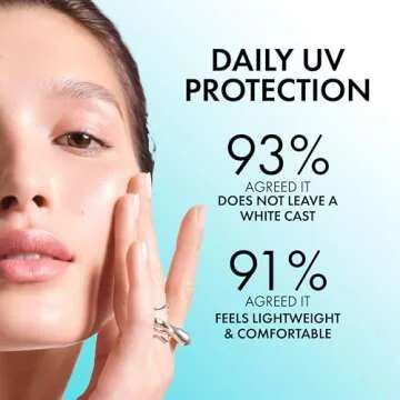 Vichy Minéral 89 Face Sunscreen SPF 30, Hydrating Daily Sunscreen For Face SPF 30, Hyaluronic Acid + Niacinamide + Squalane Oil, No White Cast Sunscreen, Oxybenzone Free, Travel Size Sunscreen