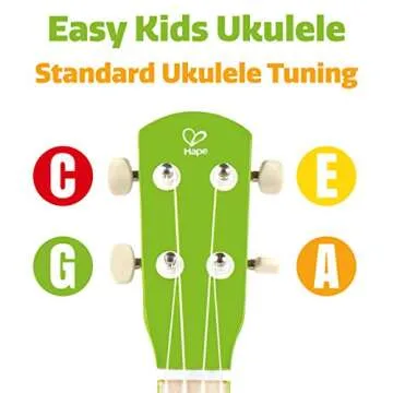 Hape Green Ukulele: Perfect Musical Instrument for Kids