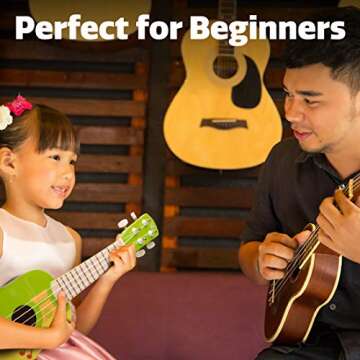 Hape Green Ukulele: Perfect Musical Instrument for Kids