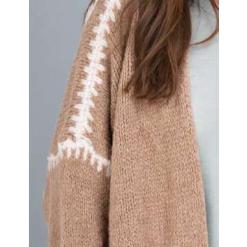 Buy COZYPOIN Women's Fall Oversized Cardigan Sweater