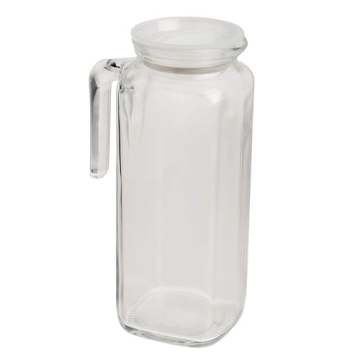 Bormioli Rocco Frigoverre Glass Carafe with Lid 33.75oz