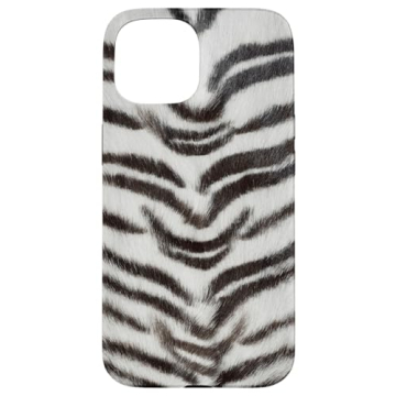 Trendy iPhone 15 Zebra Animal Print Y2K Case for Stylish Protection