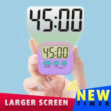 Antonki Digital Timer Pack for Kitchen and Classroom Use