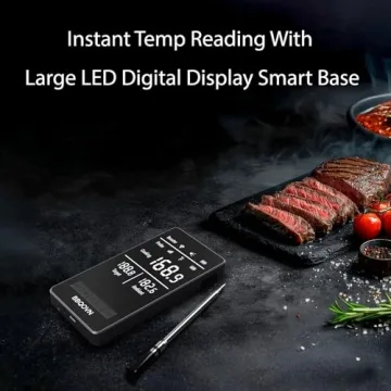 Btclink Wireless Meat Thermometer Sub-1G Unlimited Range