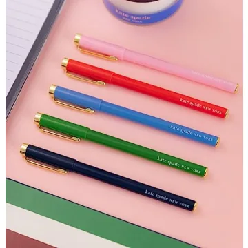 Kate Spade Fine Point Colorful Pen Set for Precise Writing