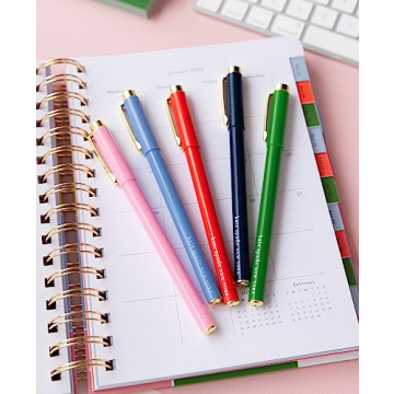 Kate Spade Fine Point Colorful Pen Set for Precise Writing
