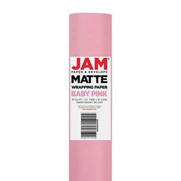 JAM Paper Matte Wrapping Paper