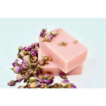 Edible Pink Rose Buds | 100 + Servings| 1.41oz | 100% Natural | Roses For Cocktail Garnishes, Baking, Cake Decorations, Soap Making, Tea Infusion, Flowers Decorations, Weddings, Confetti | Dried Roses