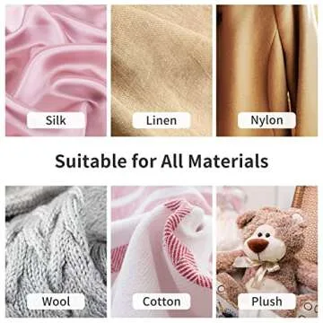 Clothes Steamer Travel, HOMEASY Handheld Steamer for Clothes Garment Steamer Portable Iron Clothes Steamer Fabric Wrinkle Remover with Fast 25s Heat-up Detachable Water Tank, Pink