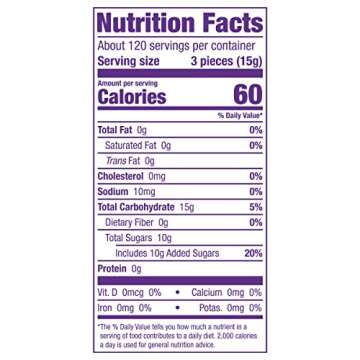 Brach's Star Brites Peppermint Candy, Individually Wrapped Candy, Mega Pack, 4 Pound Bulk Bag (360 Pieces) (Pack of 2)