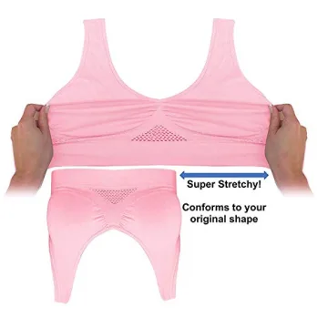 Cooling Wireless Comfort Bra 4-Pack for Women
