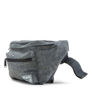 Herschel Seventeen Waist Pack, Raven Crosshatch, 3.5L