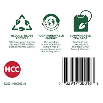 Traditional Medicinals Organic Herbal Cold Care Elderflower Spice Herbal Tea, Warm & Comforting Seasonal Wellness, (Pack of 2) - 32 Tea Bags Total