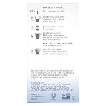 TAZO Iced Tea Bags
